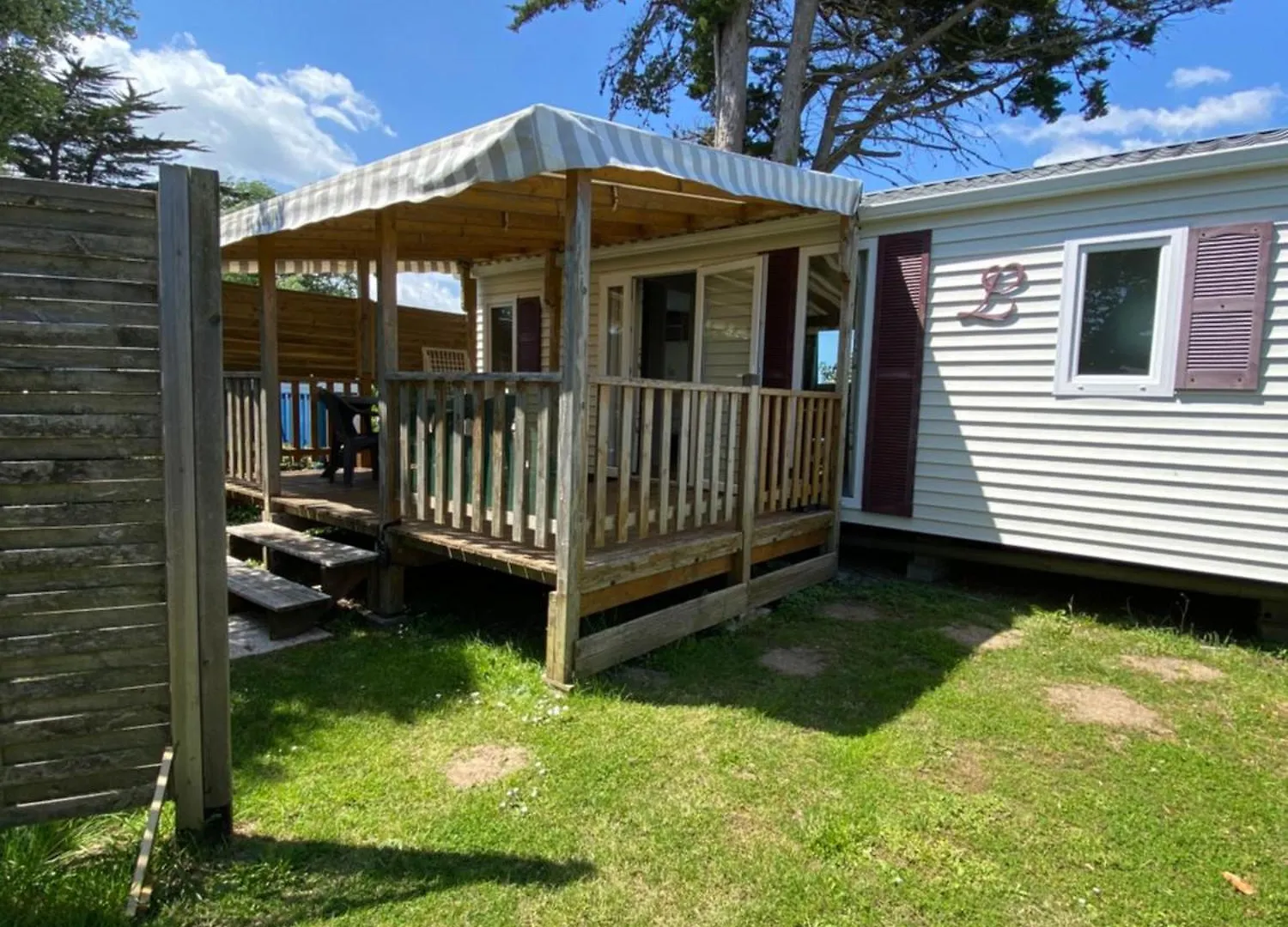 Camping Le Bois D'Amour Île-Tudy Kemp